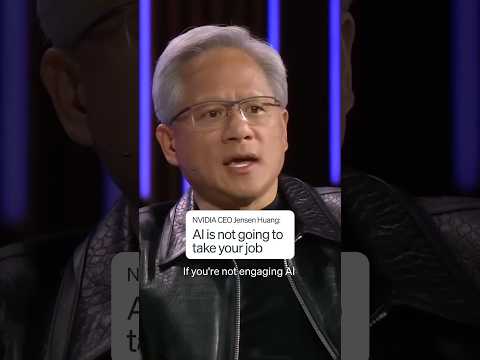 @NVIDIA CEO Jensen Huang on losing your job to AI.
