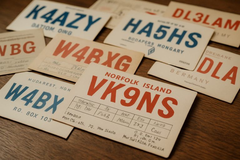 Tarjetas QSL: La Prueba y el Prestige Atemporal de los Contactos de Radioaficionados (2025)